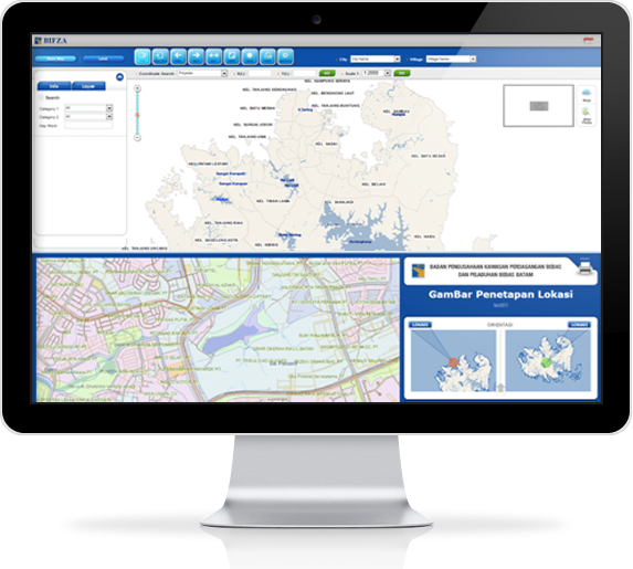바탐(BIFZA) 웹 GIS 시스템 개선